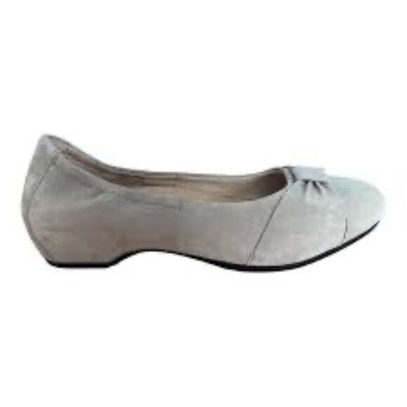 Dansko Lina Women's Stone Kid Suede Flats Sz 41/US 10.5-11 - Picture 1 of 7